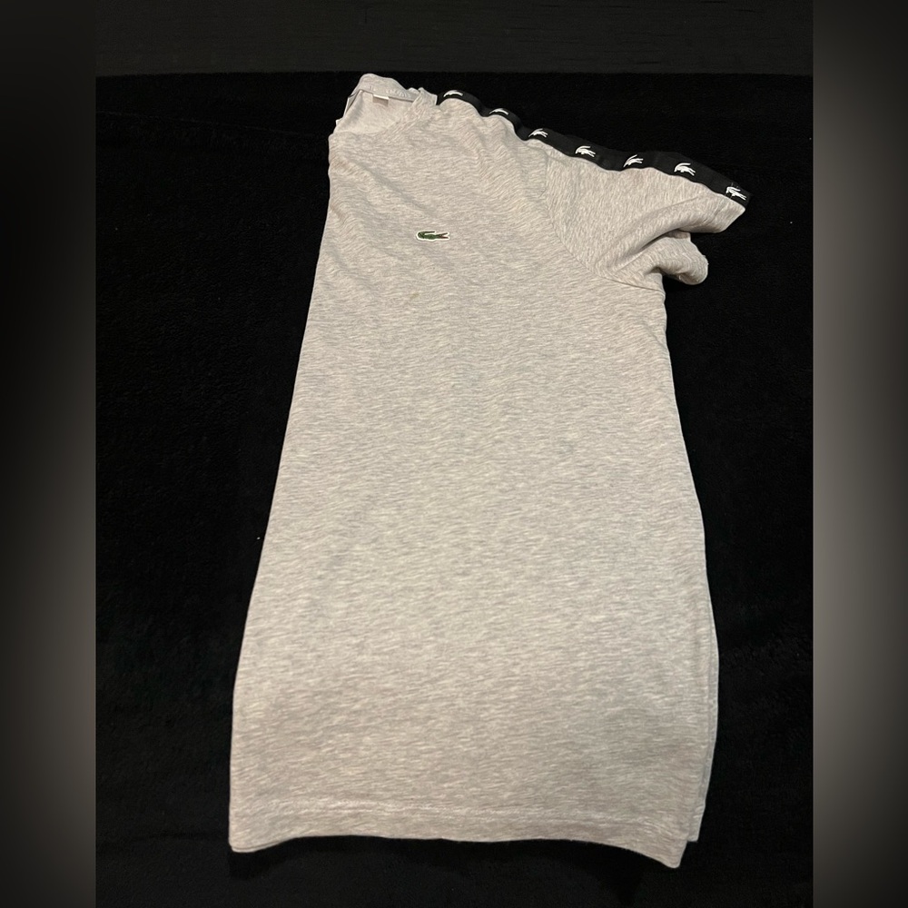 Lacoste T Shirt/ Shorts Black & Grey Set. Size XL, Great Condition!!!